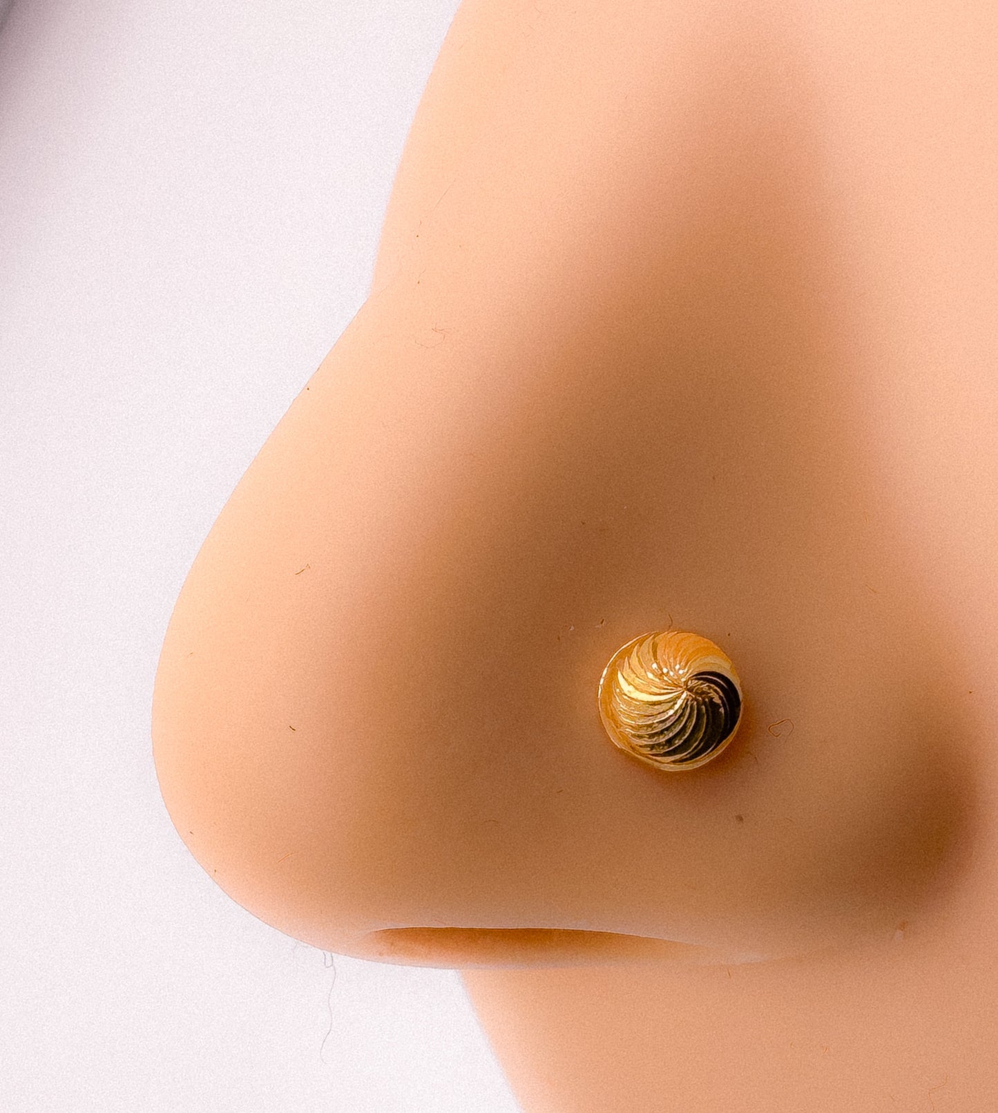 22K Gold Nose Pin