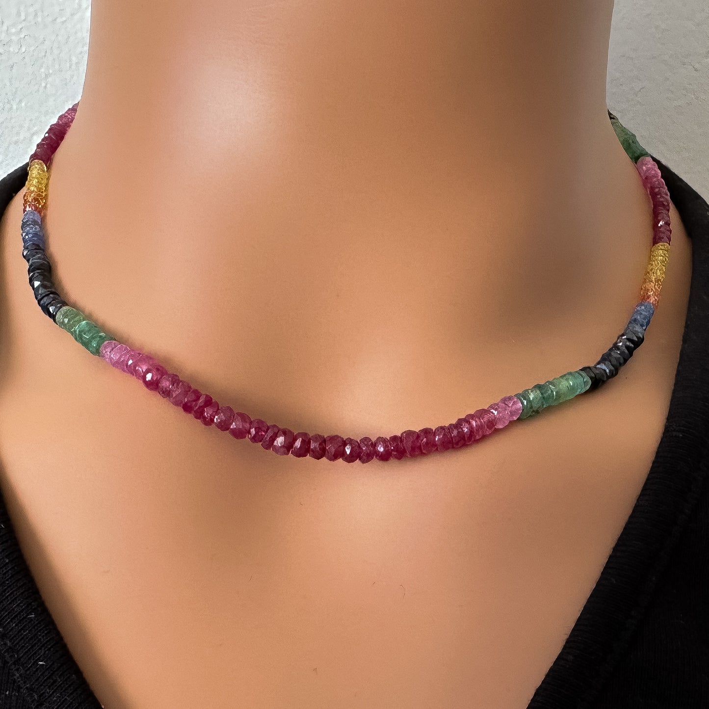 Fascinating Multi Tourmaline Necklace